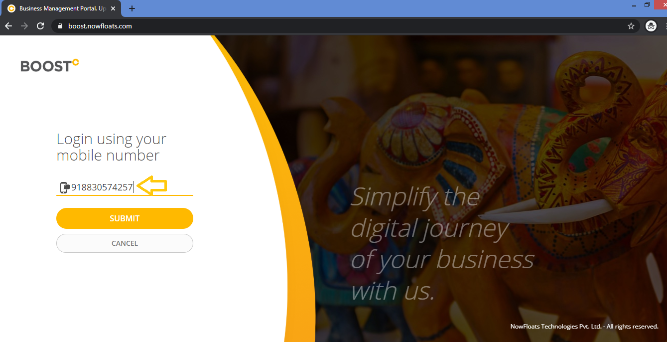 [How To] Login to your Boost Account Via Mobile Number & OTP NowFloats