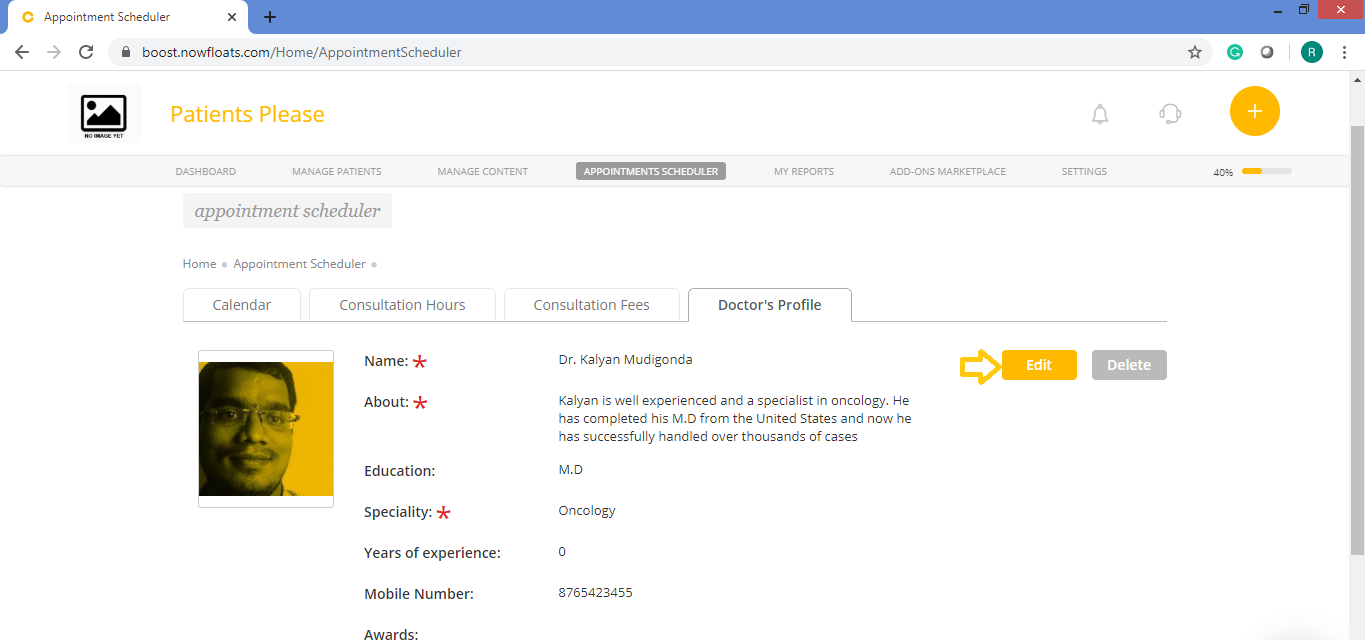 [How To] Edit Doctor Profile of your Doctors Website using Boost Web ...